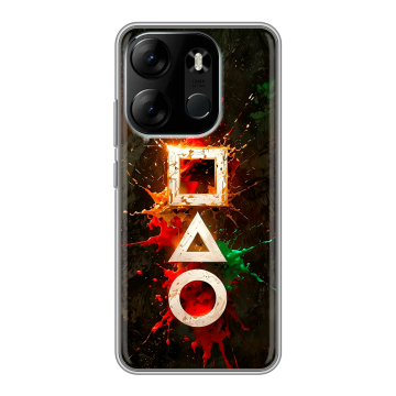 Силиконовый чехол на Tecno Spark Go 2023 с принтом Squid Game Игра кальмара Силиконовый чехол на Tecno Spark Go 2023 с принтом Squid Game Игра кальмара