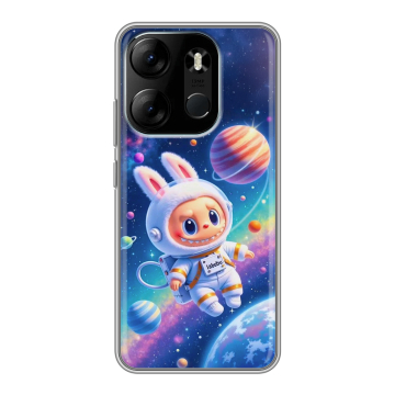 Силиконовый чехол на Tecno Spark Go 2023 с принтом Labubu Лабубу Силиконовый чехол на Tecno Spark Go 2023 с принтом Labubu Лабубу