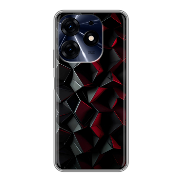 Силиконовый чехол на Tecno Spark 10 Pro с принтом Абстракция Силиконовый чехол на Tecno Spark 10 Pro с принтом Абстракция