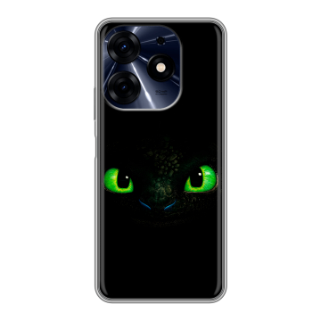 Силиконовый чехол на Tecno Spark 10 Pro с принтом Как приручить дракона Силиконовый чехол на Tecno Spark 10 Pro с принтом Как приручить дракона