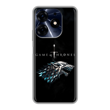 Силиконовый чехол на Tecno Spark 10 Pro с принтом Игра Престолов Game Thrones Силиконовый чехол на Tecno Spark 10 Pro с принтом Игра Престолов Game Thrones