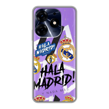 Силиконовый чехол на Tecno Spark 10 Pro с принтом Real Madrid Реал Мадрид Силиконовый чехол на Tecno Spark 10 Pro с принтом Real Madrid Реал Мадрид