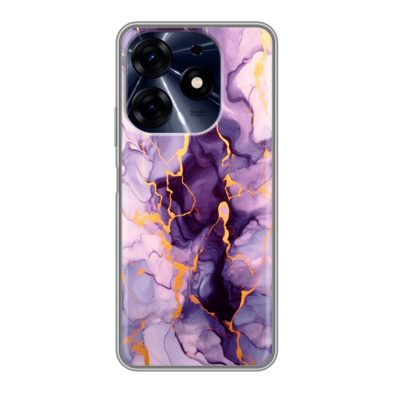 Силиконовый чехол на Tecno Spark 10 Pro с принтом Мрамор Силиконовый чехол на Tecno Spark 10 Pro с принтом Мрамор