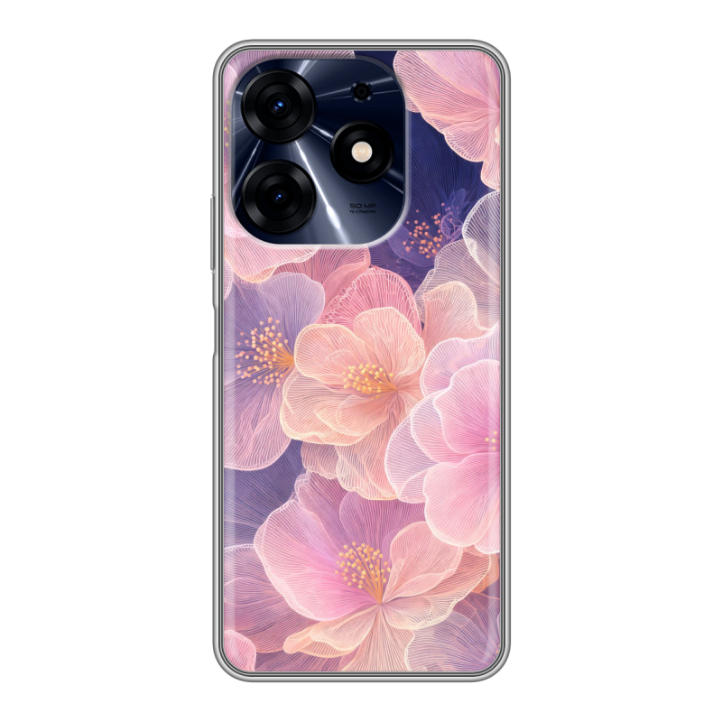 Силиконовый чехол на Tecno Spark 10 Pro с принтом женский Силиконовый чехол на Tecno Spark 10 Pro с принтом женский