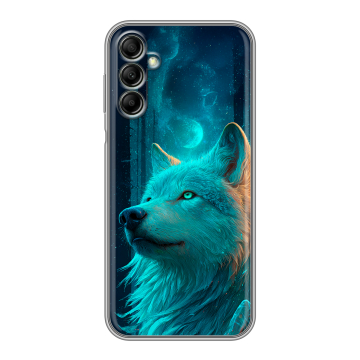 Силиконовый чехол на Samsung Galaxy A14 с принтом бабочки саккура