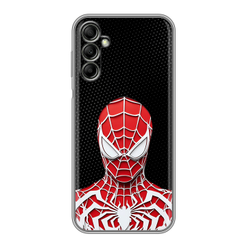 Силиконовый чехол на Samsung Galaxy A14 с принтом человек паук spiderman