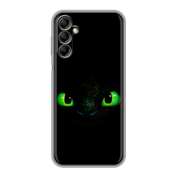 Силиконовый чехол на Samsung Galaxy A14 с принтом Как приручить дракона