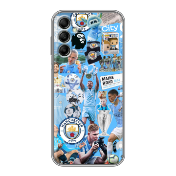 Силиконовый чехол на Samsung Galaxy A14 с принтом Man City Манчестер Сити Силиконовый чехол на Samsung Galaxy A14 с принтом Man City Манчестер Сити