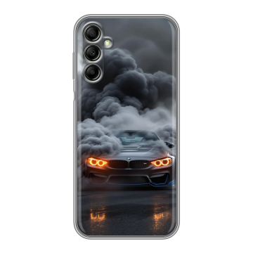 Силиконовый чехол на Samsung Galaxy A14 с принтом BMW БМВ Силиконовый чехол на Samsung Galaxy A14 с принтом BMW БМВ