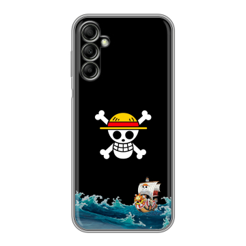 Силиконовый чехол на Samsung Galaxy A14 с принтом One Piece Ван Пис
