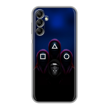 Силиконовый чехол на Samsung Galaxy A14 с принтом Игра Кальмара Силиконовый чехол на Samsung Galaxy A14 с принтом Игра Кальмара