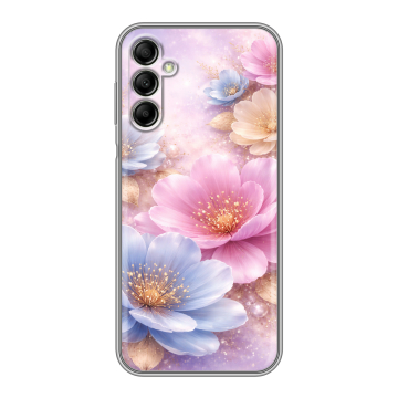 Силиконовый чехол на Samsung Galaxy A14 с принтом женский