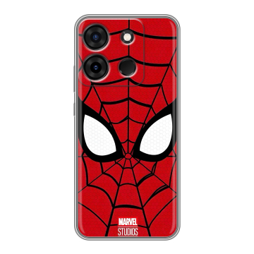 Силиконовый чехол на Infinix Smart 7 с принтом человек паук spiderman Силиконовый чехол на Infinix Smart 7 с принтом человек паук spiderman
