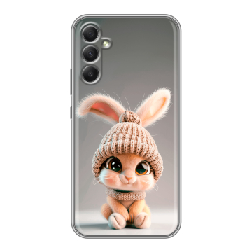 Силиконовый чехол на Samsung Galaxy A34 5G с принтом Кролик Силиконовый чехол на Samsung Galaxy A34 5G с принтом Кролик