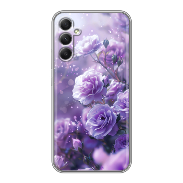 Силиконовый чехол на Samsung Galaxy A34 5G с принтом Розы цветы Силиконовый чехол на Samsung Galaxy A34 5G с принтом Розы цветы