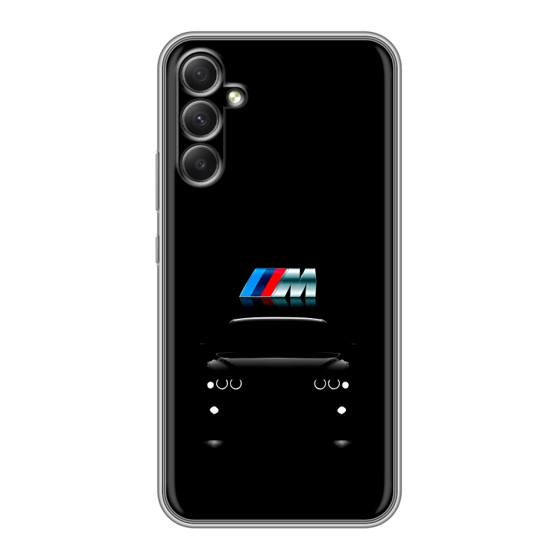 Силиконовый чехол на Samsung Galaxy A34 5G с принтом БМВ BMW Силиконовый чехол на Samsung Galaxy A34 5G с принтом БМВ BMW