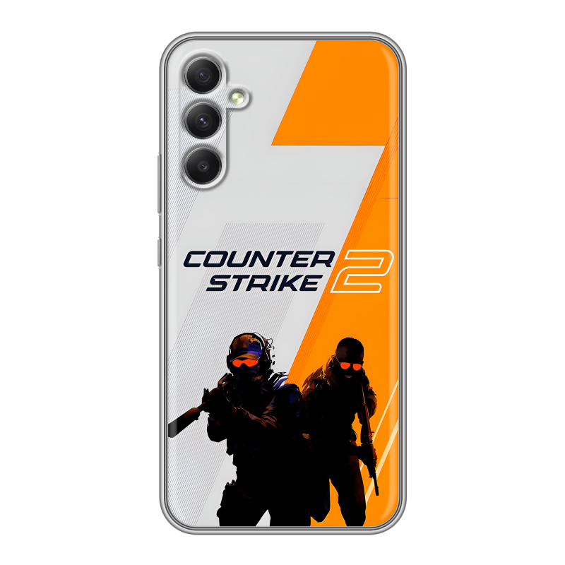 Силиконовый чехол на Samsung Galaxy A34 5G с принтом Counter Strike Силиконовый чехол на Samsung Galaxy A34 5G с принтом Counter Strike