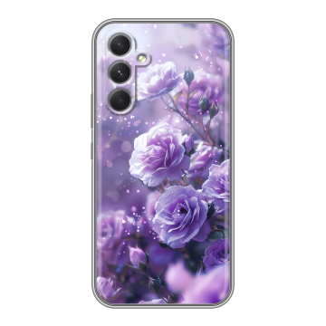 Силиконовый чехол на Samsung Galaxy A54 5G с принтом Розы цветы Силиконовый чехол на Samsung Galaxy A54 5G с принтом Розы цветы