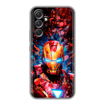 Силиконовый чехол на Samsung Galaxy A54 5G с принтом Железный человек Ironman