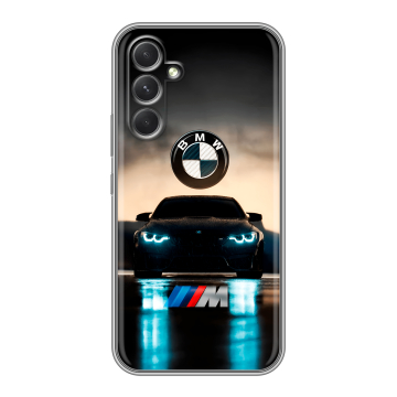 Силиконовый чехол на Samsung Galaxy A54 5G с принтом БМВ BMW Силиконовый чехол на Samsung Galaxy A54 5G с принтом БМВ BMW