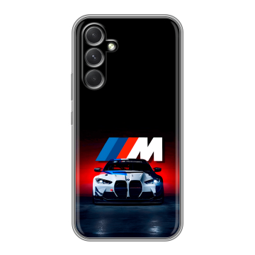 Силиконовый чехол на Samsung Galaxy A54 5G с принтом БМВ BMW Силиконовый чехол на Samsung Galaxy A54 5G с принтом БМВ BMW