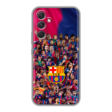 Силиконовый чехол на Samsung Galaxy A54 5G с принтом Барселона Barcelona Силиконовый чехол на Samsung Galaxy A54 5G с принтом Барселона Barcelona