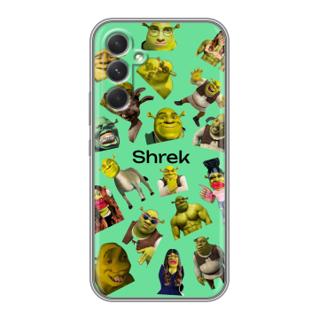 Силиконовый чехол на Samsung Galaxy A54 5G с принтом Шрек Shrek Силиконовый чехол на Samsung Galaxy A54 5G с принтом Шрек Shrek