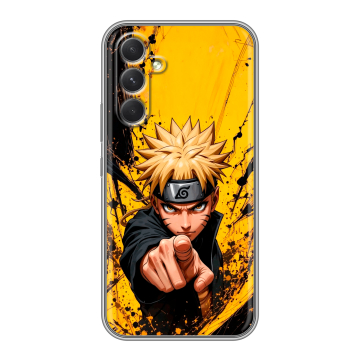 Силиконовый чехол на Samsung Galaxy A54 5G с принтом Naruto Наруто