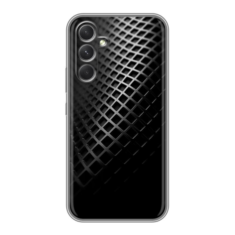 Силиконовый чехол на Samsung Galaxy A54 5G с принтом Текстура металла Силиконовый чехол на Samsung Galaxy A54 5G с принтом Текстура металла