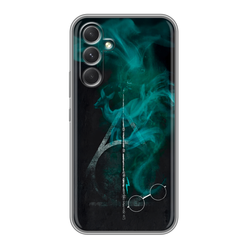 Силиконовый противоударный чехол на Samsung Galaxy A54 5G с принтом Гарри Поттер Harry Potter Силиконовый противоударный чехол на Samsung Galaxy A54 5G с принтом Гарри Поттер Harry Potter