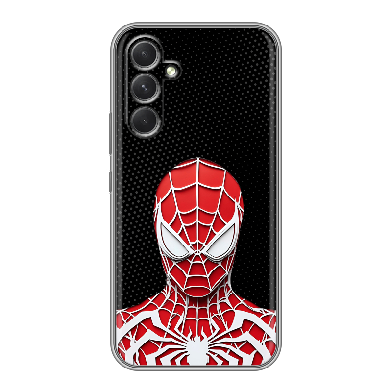 Силиконовый чехол на Samsung Galaxy A54 5G с принтом человек паук spiderman Силиконовый чехол на Samsung Galaxy A54 5G с принтом человек паук spiderman