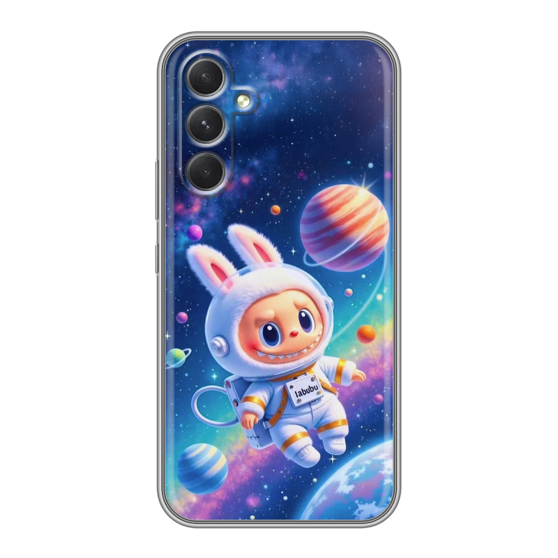 Силиконовый чехол на Samsung Galaxy A54 5G с принтом Labubu Лабубу Силиконовый чехол на Samsung Galaxy A54 5G с принтом Labubu Лабубу