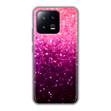 Силиконовый чехол на Xiaomi 13 с принтом Блестки