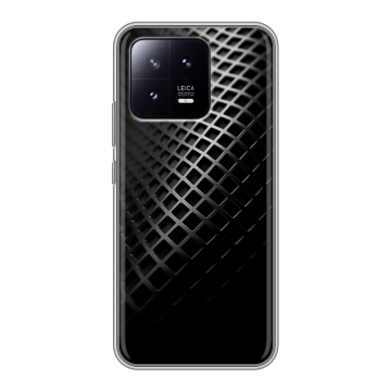 Силиконовый чехол на Xiaomi 13 с принтом Текстура металла Силиконовый чехол на Xiaomi 13 с принтом Текстура металла