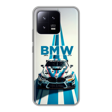 Силиконовый чехол на Xiaomi 13 с принтом БМВ BMW