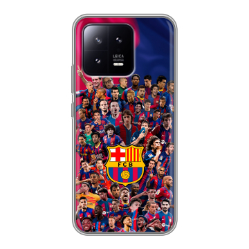 Силиконовый чехол на Xiaomi 13 с принтом Барселона Barcelona Силиконовый чехол на Xiaomi 13 с принтом Барселона Barcelona