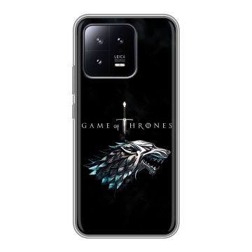Силиконовый чехол на Xiaomi 13 с принтом Игра Престолов Game Thrones Силиконовый чехол на Xiaomi 13 с принтом Игра Престолов Game Thrones