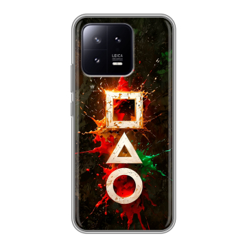 Силиконовый чехол на Xiaomi 13 с принтом Squid Game Игра кальмара Силиконовый чехол на Xiaomi 13 с принтом Squid Game Игра кальмара