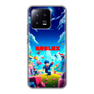 Силиконовый чехол на Xiaomi 13 с принтом Roblox Роблокс Силиконовый чехол на Xiaomi 13 с принтом Roblox Роблокс