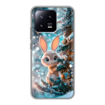 Силиконовый чехол на Xiaomi 13 с принтом Новый год Силиконовый чехол на Xiaomi 13 с принтом Новый год