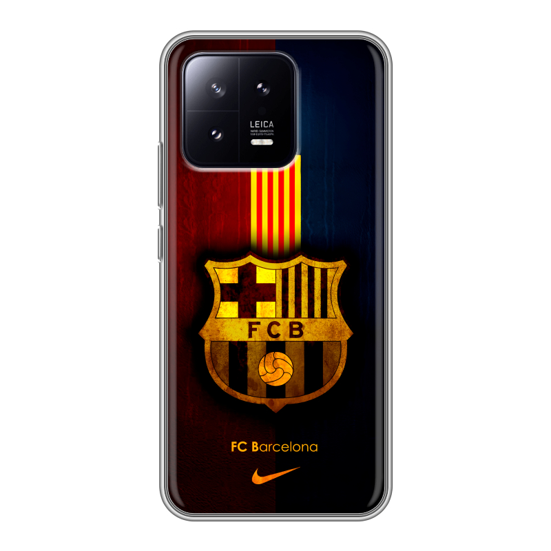 Силиконовый чехол на Xiaomi 13 с принтом Барселона Barcelona Силиконовый чехол на Xiaomi 13 с принтом Барселона Barcelona
