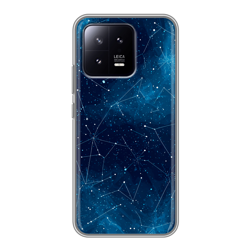 Силиконовый чехол на Xiaomi 13 с принтом Космос звезды Силиконовый чехол на Xiaomi 13 с принтом Космос звезды