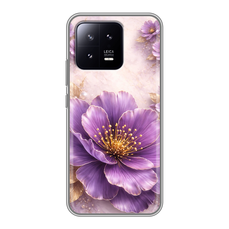 Силиконовый чехол на Xiaomi 13 с принтом женский Силиконовый чехол на Xiaomi 13 с принтом женский