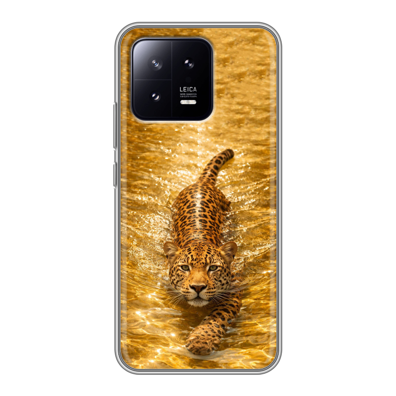 Силиконовый чехол на Xiaomi 13 с принтом женский Силиконовый чехол на Xiaomi 13 с принтом женский