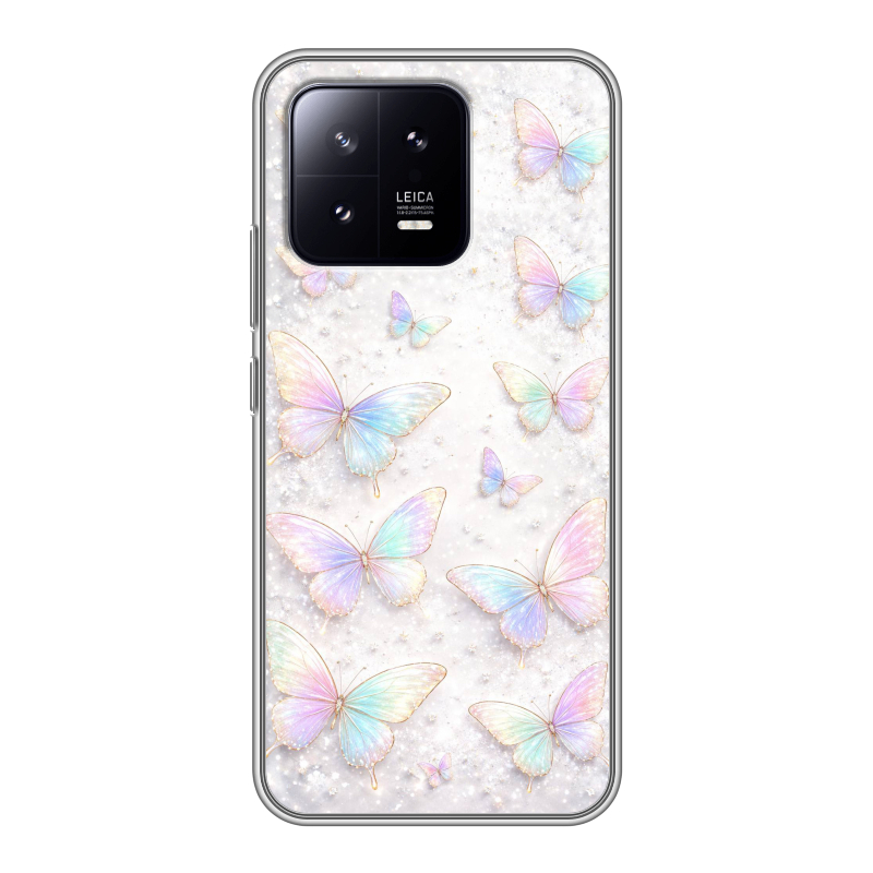 Силиконовый чехол на Xiaomi 13 с принтом женский Силиконовый чехол на Xiaomi 13 с принтом женский