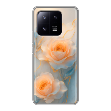 Силиконовый чехол на Xiaomi 13 Pro с принтом Женский