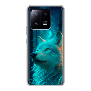 Силиконовый чехол на Xiaomi 13 Pro с принтом бабочки саккура Силиконовый чехол на Xiaomi 13 Pro с принтом бабочки саккура