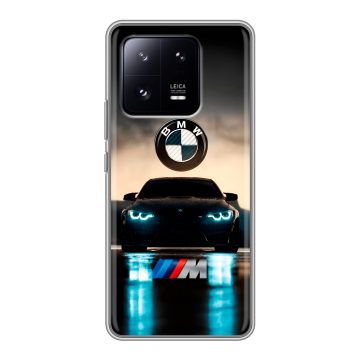 Силиконовый чехол на Xiaomi 13 Pro с принтом БМВ BMW
