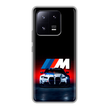 Силиконовый чехол на Xiaomi 13 Pro с принтом БМВ BMW