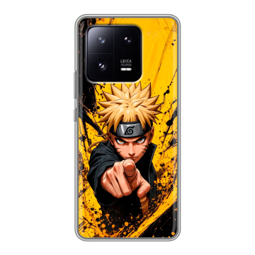 Силиконовый чехол на Xiaomi 13 Pro с принтом Naruto Наруто Силиконовый чехол на Xiaomi 13 Pro с принтом Naruto Наруто